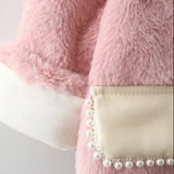 Luxurious faux fur little girls' Jacket