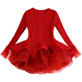 Vestido clásico a cuadros para niña