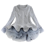 Vestido clásico a cuadros para niña