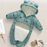 Unisex Easy Diaper Change Baby Snowsuit