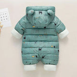 Unisex Easy Diaper Change Baby Snowsuit