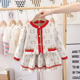 Vintage-Inspired Girls' Matching Set