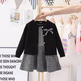 Grace Kelly Checkered Wool-Blend Set