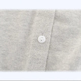 Boys' classic varsity cardigan with Straps