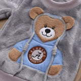 Unisex Plush fleece Teddy Bear Set