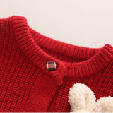 ONEAKIDS Baby & Toddler clothing 2-Piece Bunny Retro Skirt & Cardigan Set