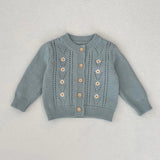 ONEAKIDS Baby & Toddler clothing 2-Piece Daisy Girl Knit Dress & Cardigan Set