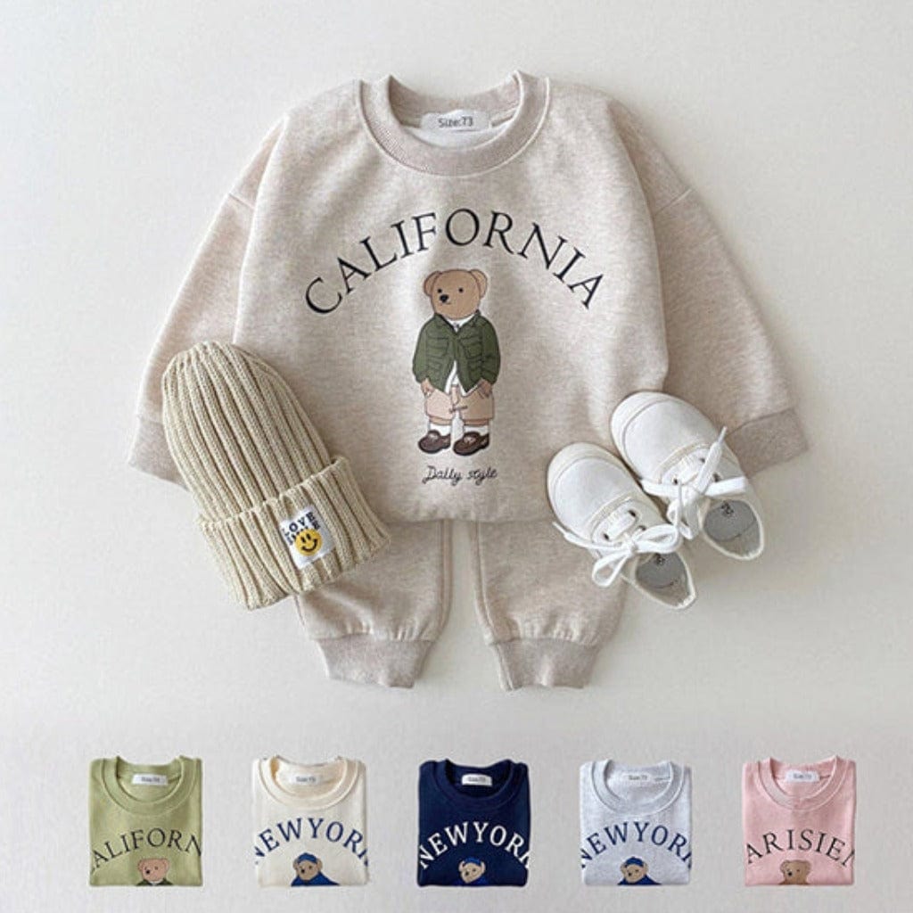 ONEAKIDS Baby & Toddler clothing 2-Piece Top & Bottom Big City Set