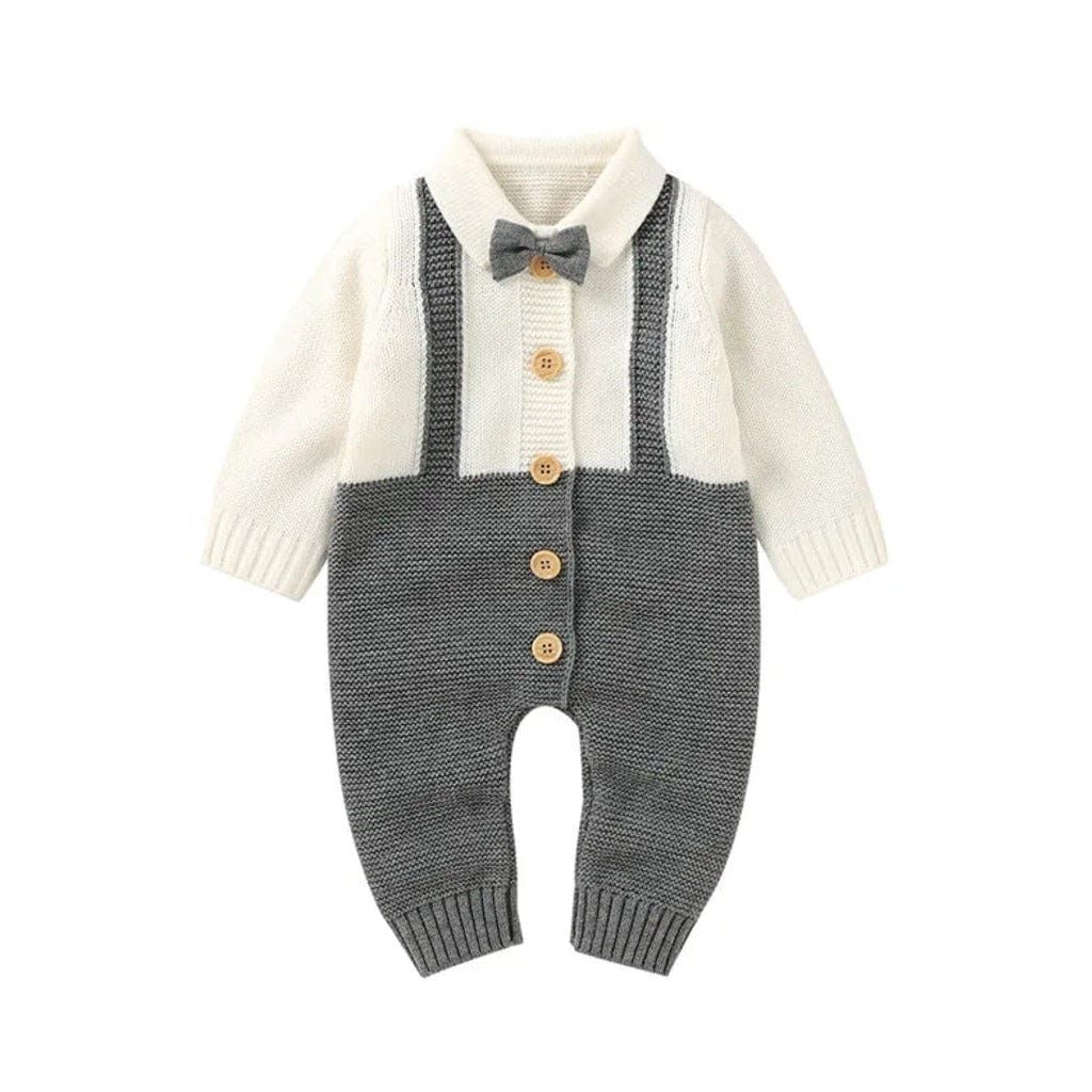 ONEAKIDS Baby & Toddler clothing 3-6M / GRAY Baby & Toddler Suit Rompers