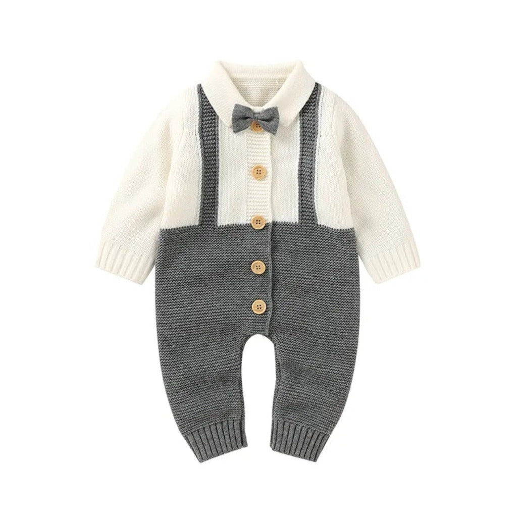 ONEAKIDS Baby & Toddler clothing 3-6M / GRAY Baby & Toddler Suit Rompers