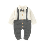 ONEAKIDS Baby & Toddler clothing 3-6M / GRAY Baby & Toddler Suit Rompers