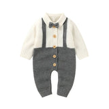 ONEAKIDS Baby & Toddler clothing 3-6M / GRAY Baby & Toddler Suit Rompers