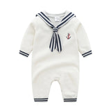 ONEAKIDS Baby & Toddler clothing 3-6M / WHITE Sailor Baby & Toddler Romper