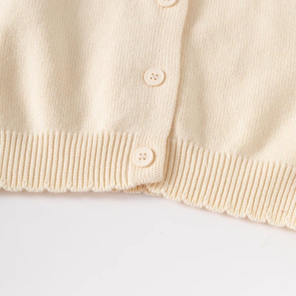 ONEAKIDS Baby & Toddler clothing Baby Girls' Cardigan in Cream Color