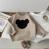 ONEAKIDS Baby & Toddler clothing BEIGE / 6-12M Cozy Wool Mickey Unisex Sweatshirt