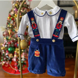 ONEAKIDS Baby & Toddler clothing BLUE / 0-6M Handmade Nutcracker Embroidery Set