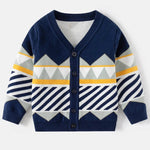 ONEAKIDS Baby & Toddler clothing BLUE / 2T Henry V-Neck Boys' Cardigans