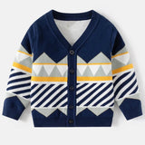 ONEAKIDS Baby & Toddler clothing BLUE / 2T Henry V-Neck Boys' Cardigans