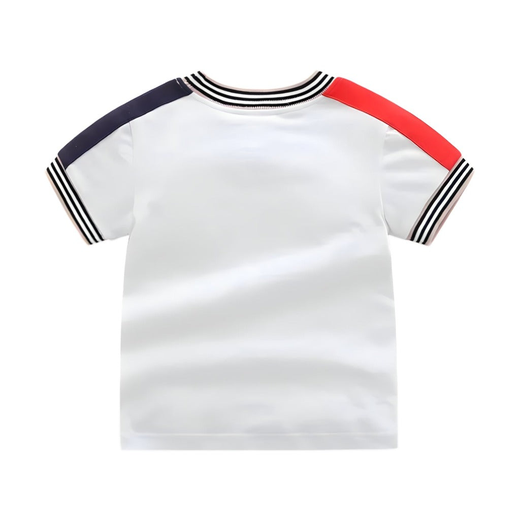 ONEAKIDS Baby & Toddler clothing Boys' Short Sleeve Cotton Lucien Top