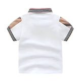 ONEAKIDS Baby & Toddler clothing Boys' Summer White Polo T-Shirt