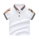 ONEAKIDS Baby & Toddler clothing Boys' Summer White Polo T-Shirt
