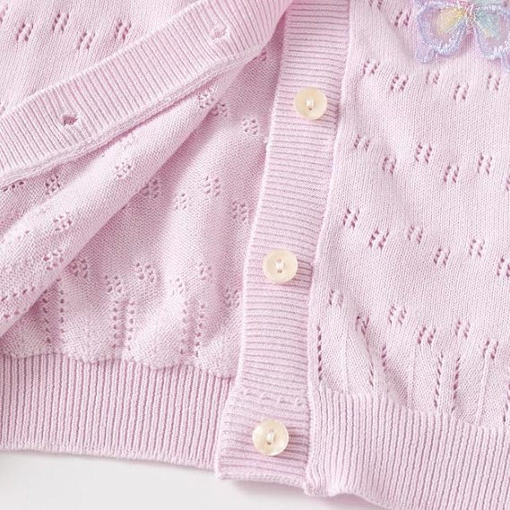 ONEAKIDS Baby & Toddler clothing Butterfly Little Girls' Cardigan