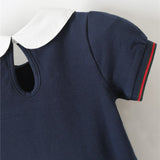 ONEAKIDS Baby & Toddler clothing Cotton Classic Polo Dress for Girls
