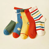 ONEAKIDS Baby & Toddler clothing Cozy Steps 5-Pack Kids Socks