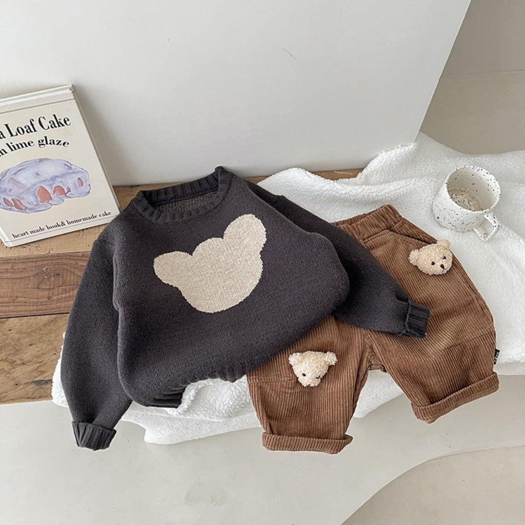 ONEAKIDS Baby & Toddler clothing Cozy Wool Mickey Unisex Sweatshirt