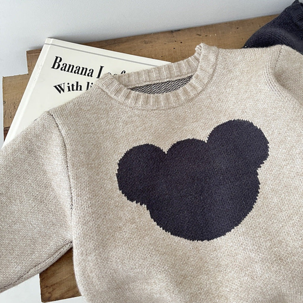 ONEAKIDS Baby & Toddler clothing Cozy Wool Mickey Unisex Sweatshirt