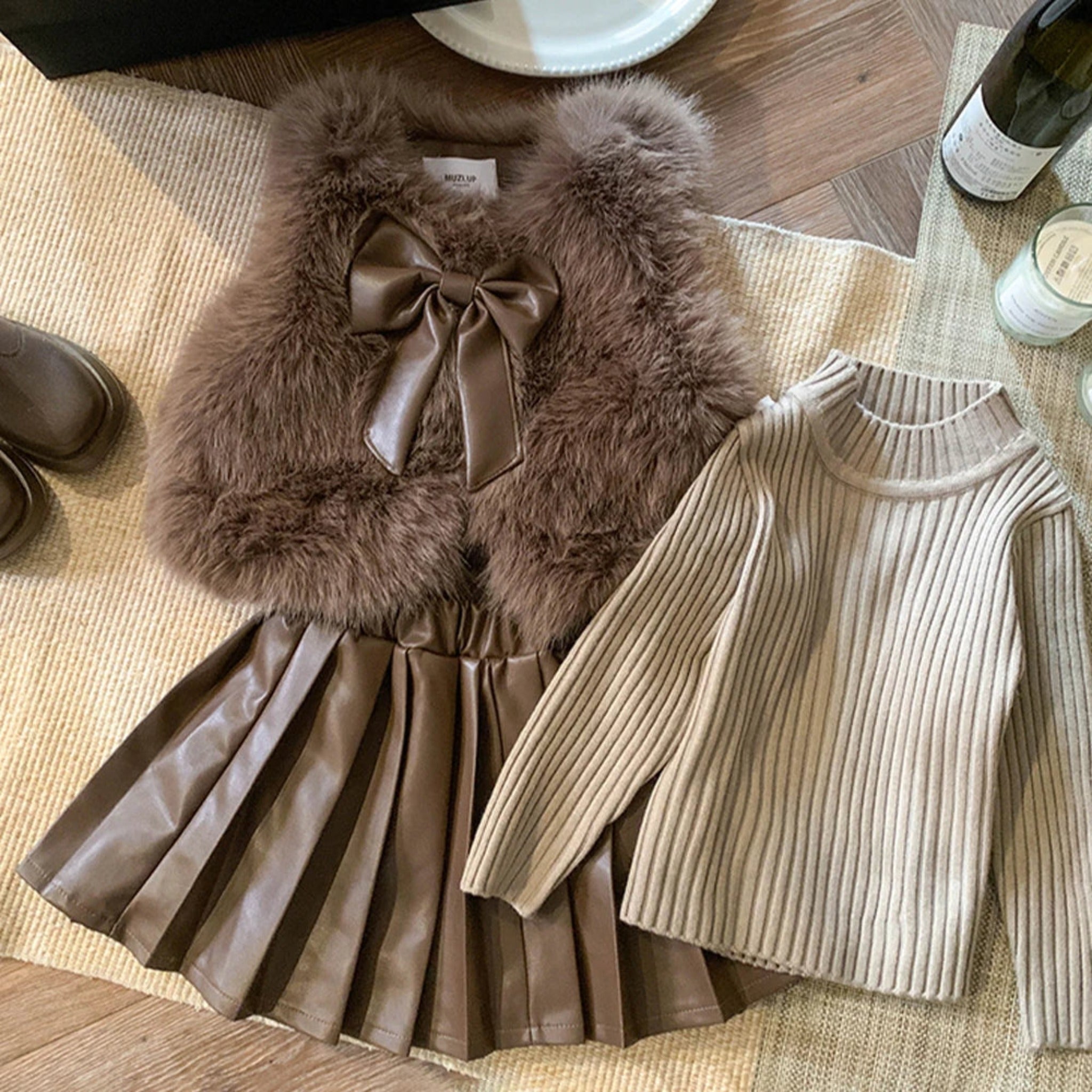 ONEAKIDS Baby & Toddler clothing Fall & Winter Girls' 3-Piece Set