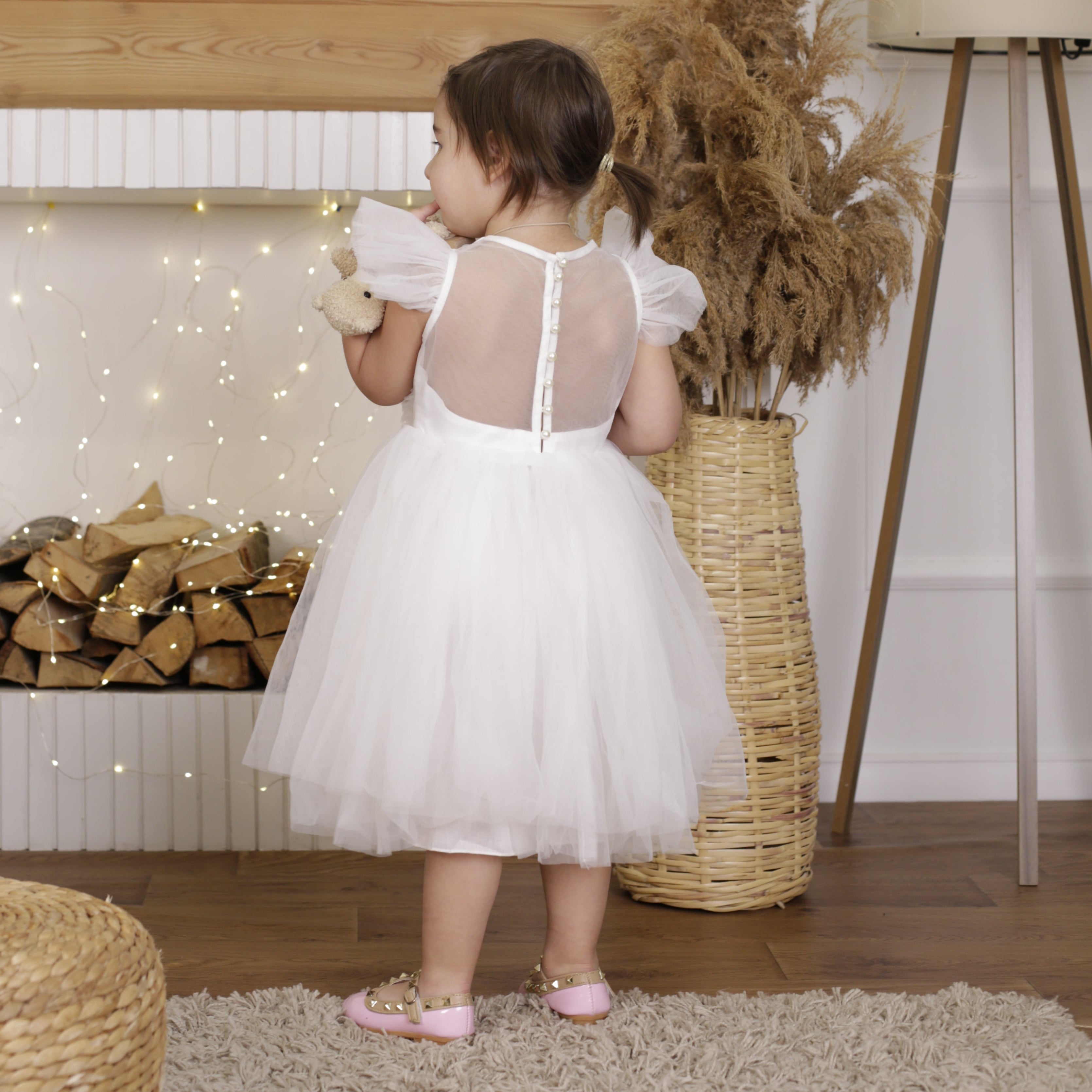 ONEAKIDS Baby & Toddler clothing Flower Girl Tulle Girls' Dress