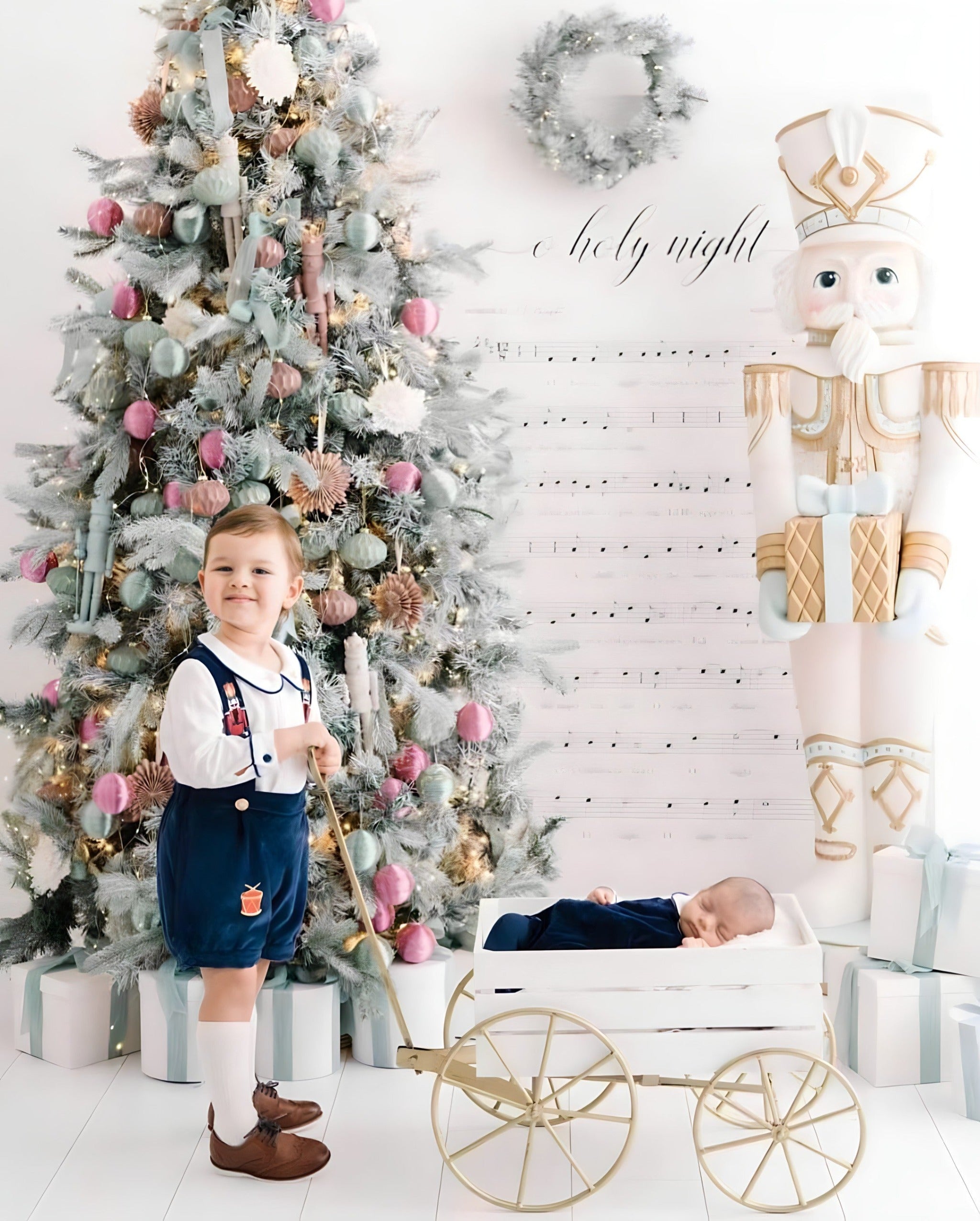 ONEAKIDS Baby & Toddler clothing Handmade Nutcracker Embroidery Set