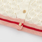 ONEAKIDS Baby & Toddler clothing Knit Cotton Toddler Cardigan & Skirt Set