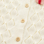 ONEAKIDS Baby & Toddler clothing Knit Cotton Toddler Cardigan & Skirt Set