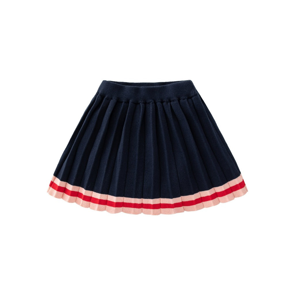 ONEAKIDS Baby & Toddler clothing Knit Cotton Toddler Cardigan & Skirt Set