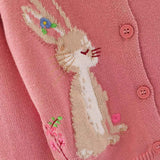 ONEAKIDS Baby & Toddler clothing Knit Girls' Bunny Cardigan