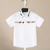 ONEAKIDS Baby & Toddler clothing Leonard Boys' White Polo Shirt