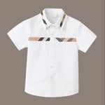 ONEAKIDS Baby & Toddler clothing Leonard Boys' White Polo Shirt