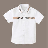 ONEAKIDS Baby & Toddler clothing Leonard Boys' White Polo Shirt