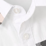 ONEAKIDS Baby & Toddler clothing Leonard Boys' White Polo Shirt