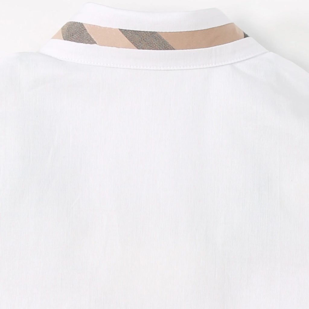 ONEAKIDS Baby & Toddler clothing Leonard Boys' White Polo Shirt