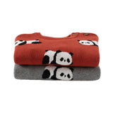 ONEAKIDS Baby & Toddler clothing Little Boys' Knit Cotton Panda Sweater / Pullover