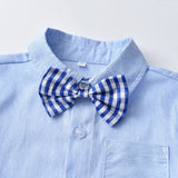 ONEAKIDS Baby & Toddler clothing Little Gentleman's Formal Pants & Shirt Set