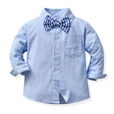 ONEAKIDS Baby & Toddler clothing Little Gentleman's Formal Pants & Shirt Set