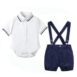ONEAKIDS Baby & Toddler clothing Little Gentleman's Short & Shirt Set