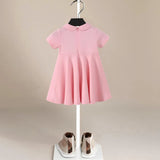 ONEAKIDS Baby & Toddler clothing Pastel Pink Cotton Dress