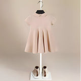 ONEAKIDS Baby & Toddler clothing Pastel Pink Cotton Dress