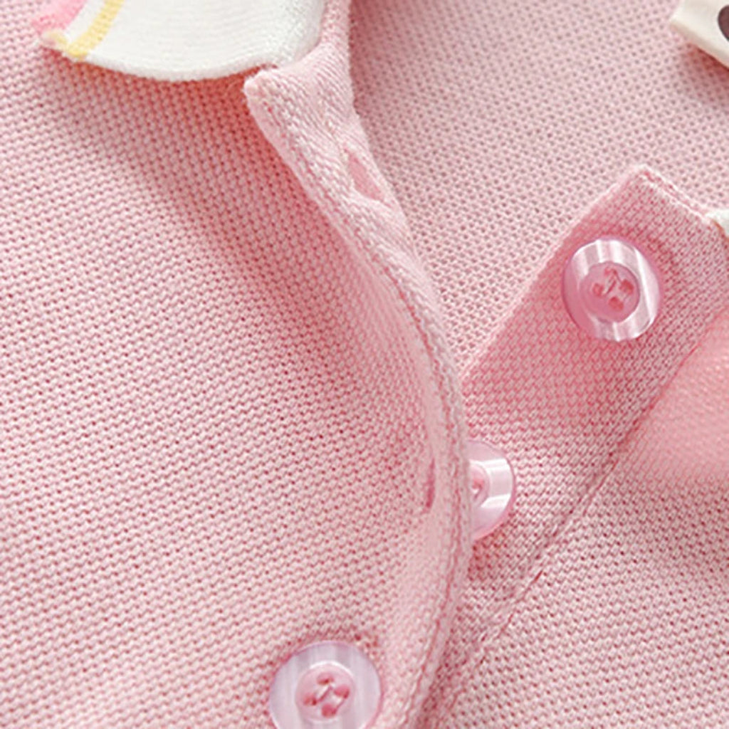 ONEAKIDS Baby & Toddler clothing Pink Maven Polo Dress