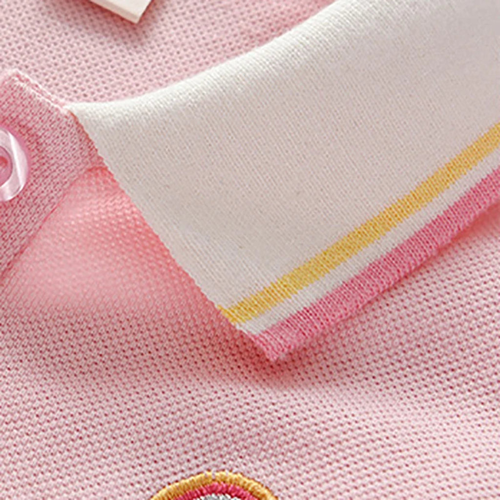 ONEAKIDS Baby & Toddler clothing Pink Maven Polo Dress